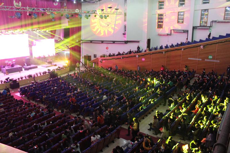 3月15日晚，澳洲著名敬拜乐团hillsong于温州仁旦教会举办“爱永不言败”音乐布道会。（图：基督时报/施迦南）
