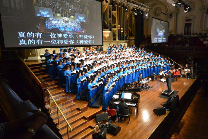 悉尼教会联合诗班迦南圣乐团。（图片来源：远牧师博客）