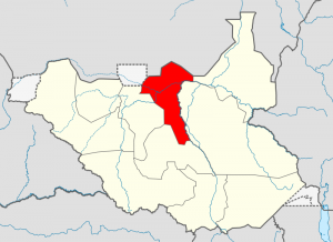 南苏丹地图。（图：维基百科）