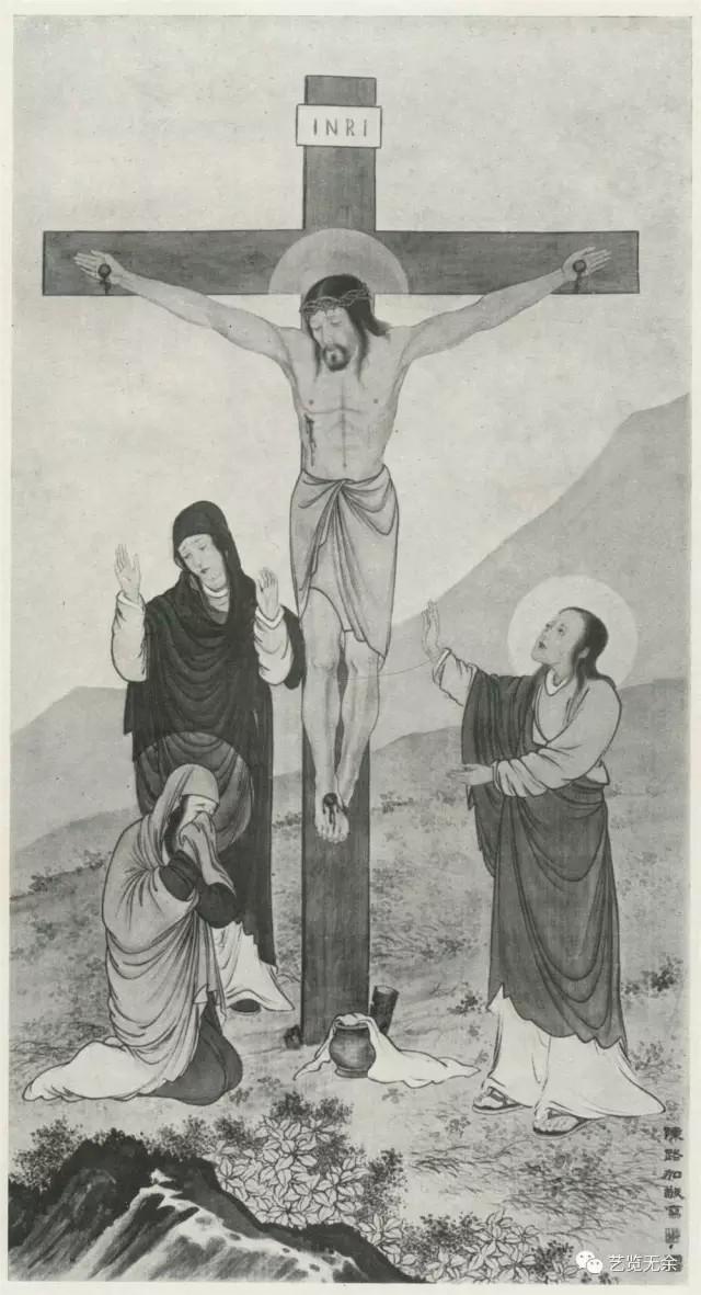 《基督在十字架上》（资料图片）